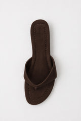 Everyday Thong - Coffee Suede - BLVD