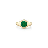 Emerald Signet Ring