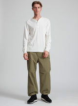 Classic Henley - White - BLVD
