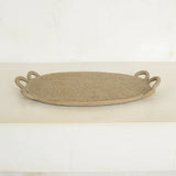 Emalla Hand Textured Vanity Tray - Raw Stoneware