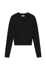 Rib Stitch Clark Sweater - Black