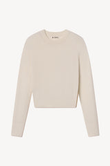 Rib Stitch Clark Sweater - Bone