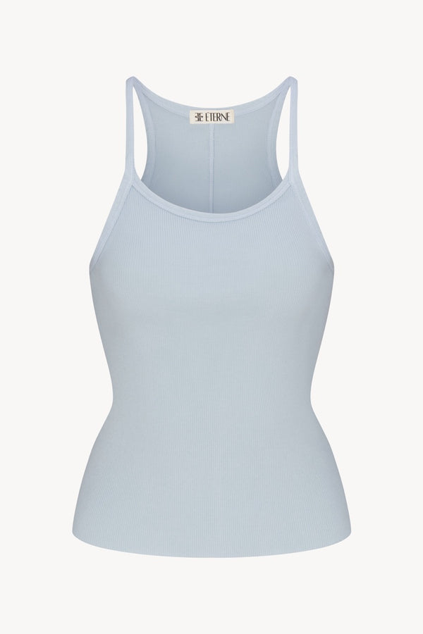 Rib Tank - Dusty Blue