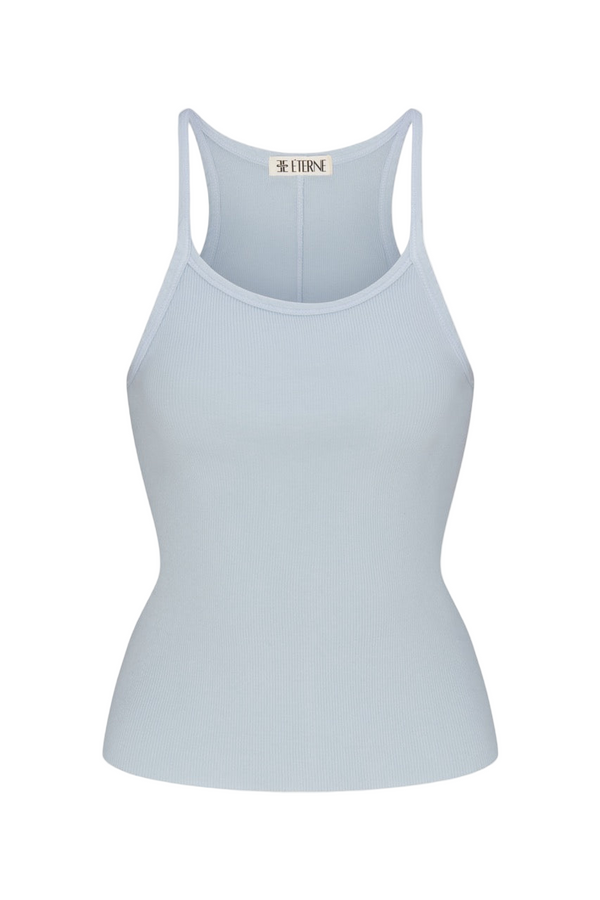 Rib Tank - Dusty Blue