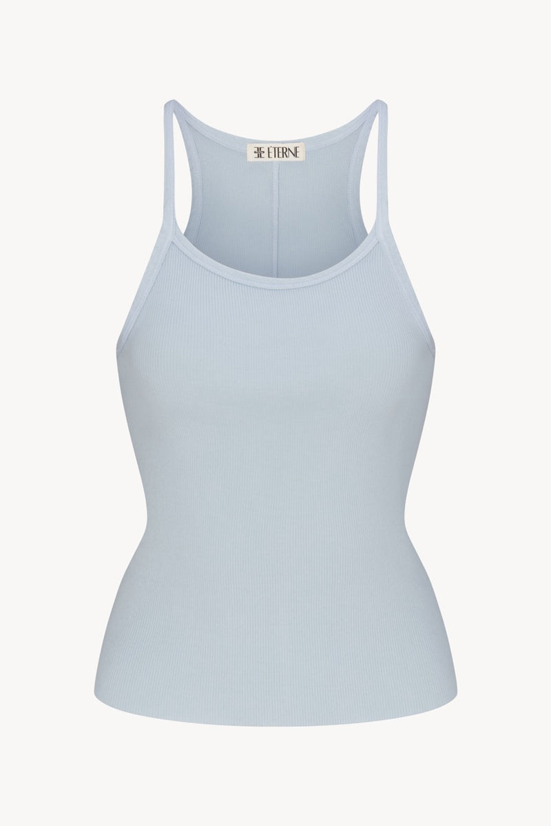 Rib Tank - Dusty Blue