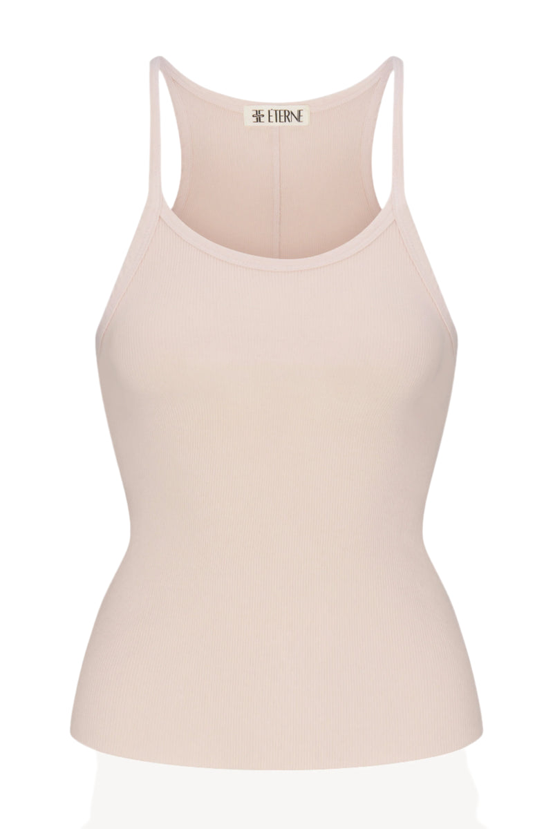 Rib Tank - Dusty Pink