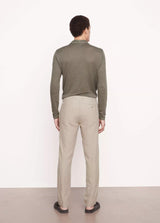 Relaxed Hemp Griffith Pant - Dark Taupe