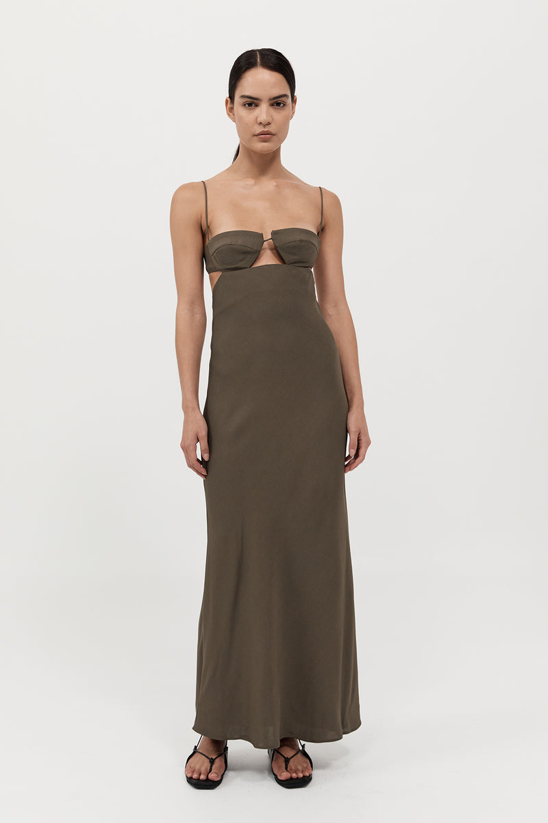 Resort Dress - Olive