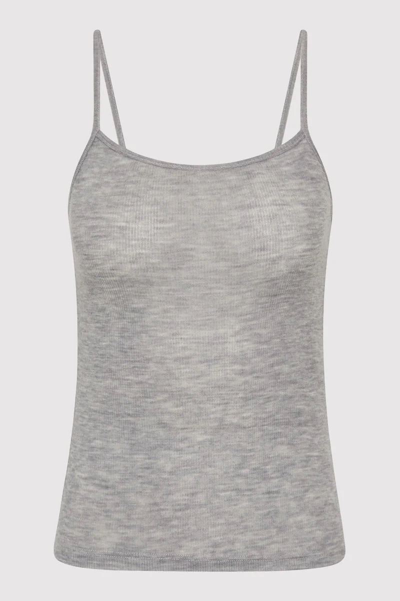 Baby Wool Cami - Grey