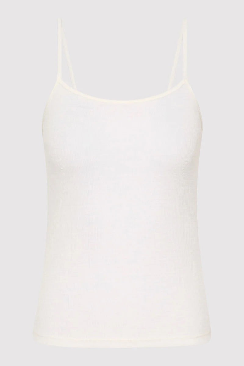 Baby Wool Cami - Off-White