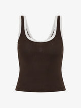 Moneta Tank - Dark Chocolate