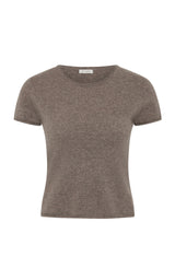 Fine Merino Wool Baby Tee - Vapor