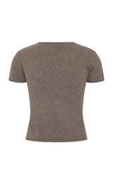 Fine Merino Wool Baby Tee - Vapor