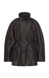 Paper Taffeta Parka - Dark Vetiver - BLVD