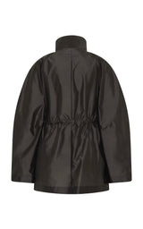 Paper Taffeta Parka - Dark Vetiver - BLVD