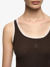 Moneta Tank - Dark Chocolate