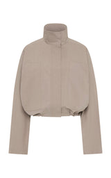 Technical Cotton Carpenter Jacket - Grey Stone