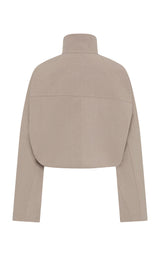 Technical Cotton Carpenter Jacket - Grey Stone