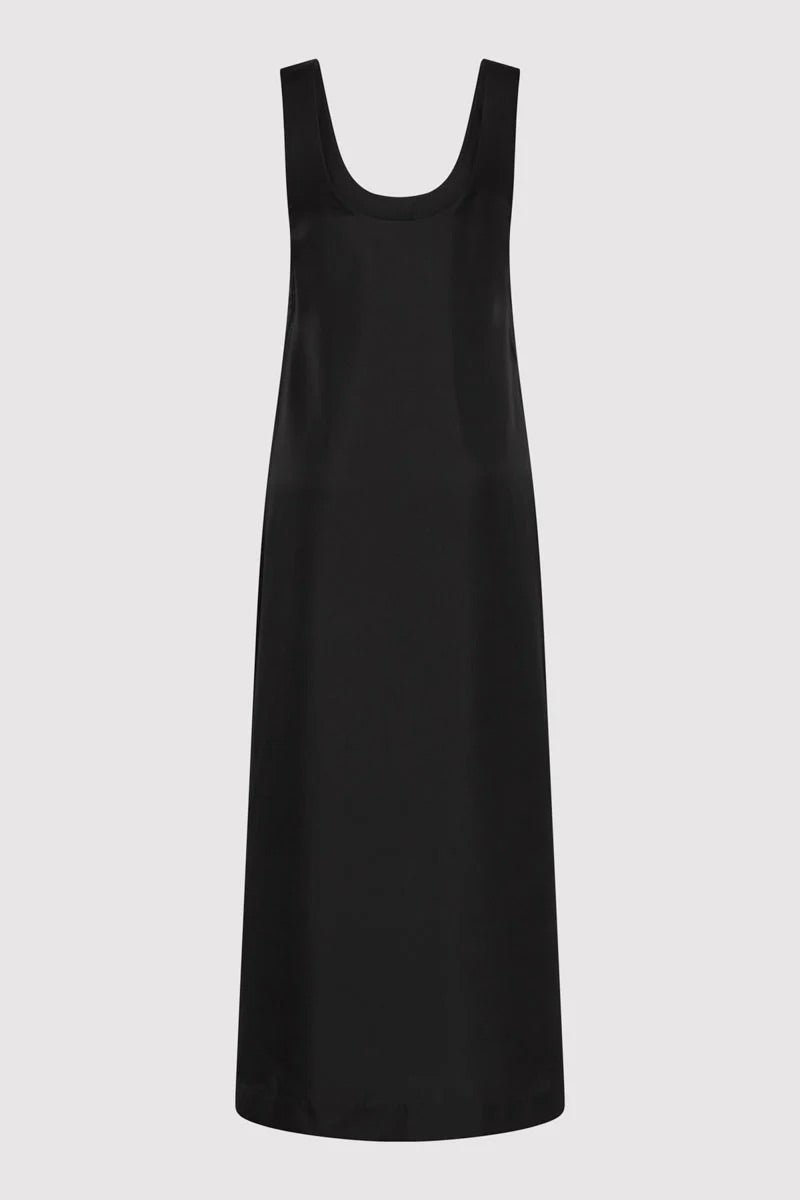Jordan Button Up Dress - Black