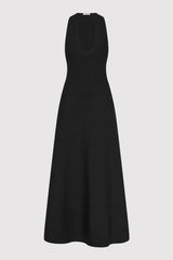 Sculpted Knit Dress - Black