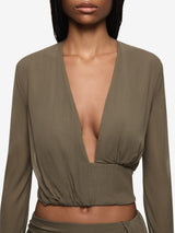 Isabella L/S Top - Twig