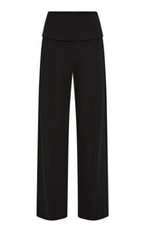 Cummerbund Carter Trouser - Black - BLVD