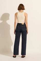 Ellie High Wide Leg Jean - Stellar