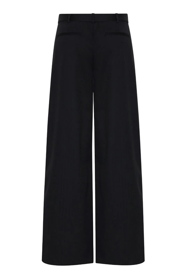Side Stripe Homme Pant - Black Pinstripe