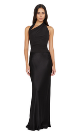 Ida Halter Dress - Black