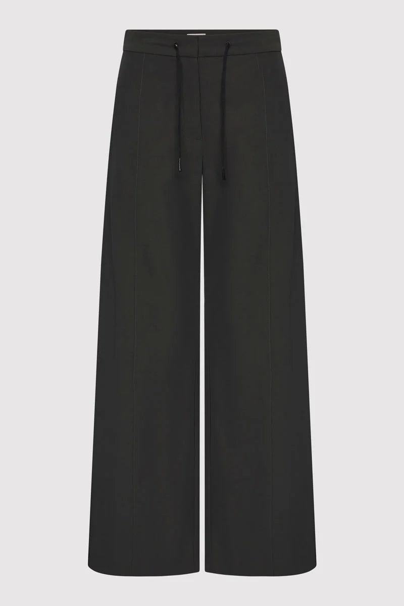 Tailored Track Pants - Black Olive