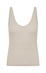 Baby Wool Scoop Cami - Soft Ash