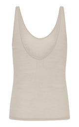 Baby Wool Scoop Cami - Soft Ash