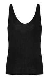Baby Wool Scoop Cami - Black