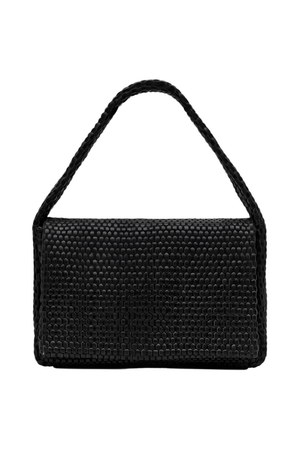 Lattice Everyday Satchel - Black