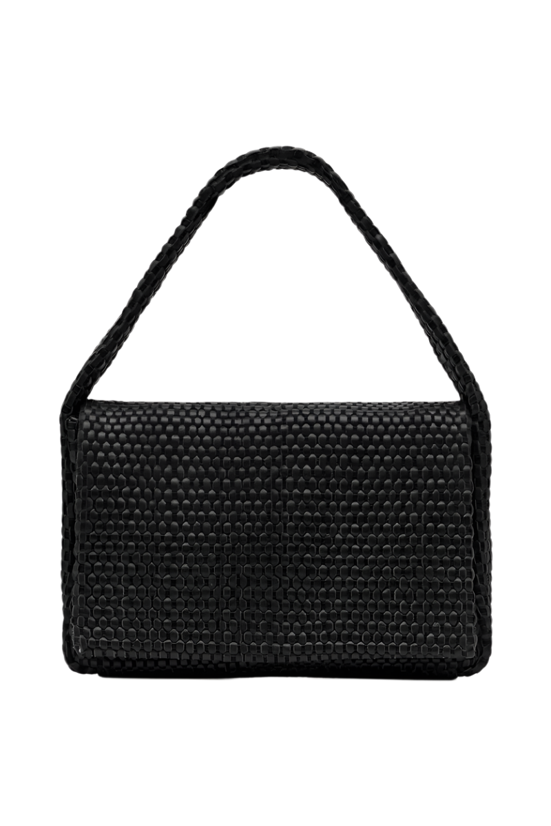 Lattice Everyday Satchel - Black