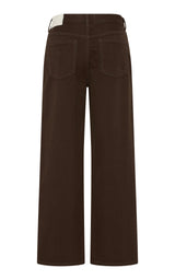 Canvas Classic Mid-Rise Jeans - Bark