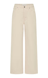 Canvas Classic Mid-Rise Jeans - Ecru