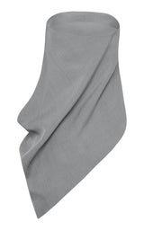 Strapless Asymm Drape Top - Mist