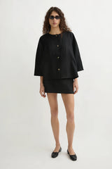 Olivia Blouse - Black - BLVD