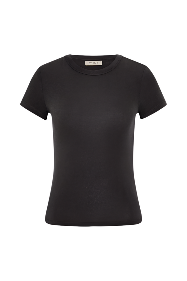 Jersey Baby Tee - Black