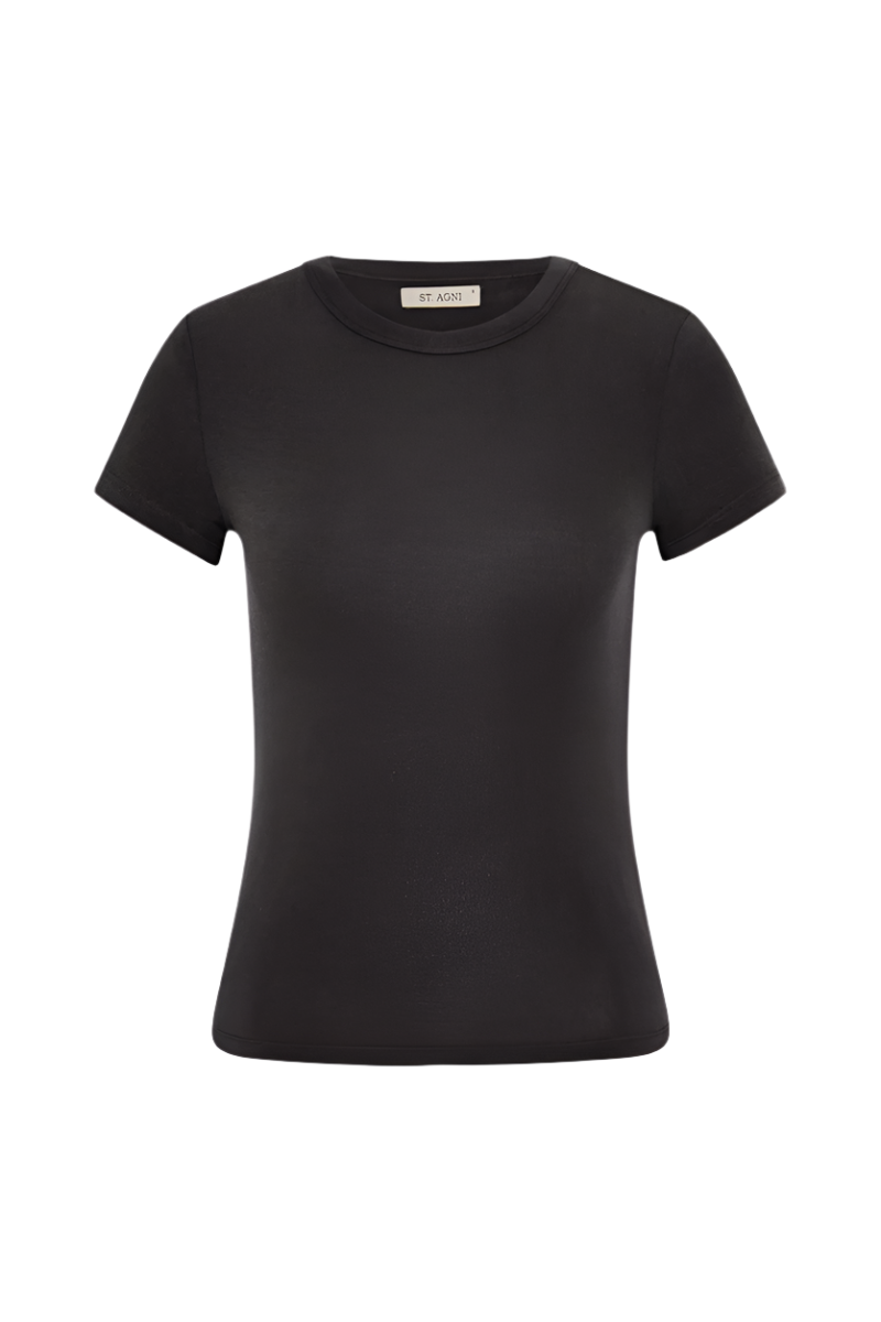 Jersey Baby Tee - Black