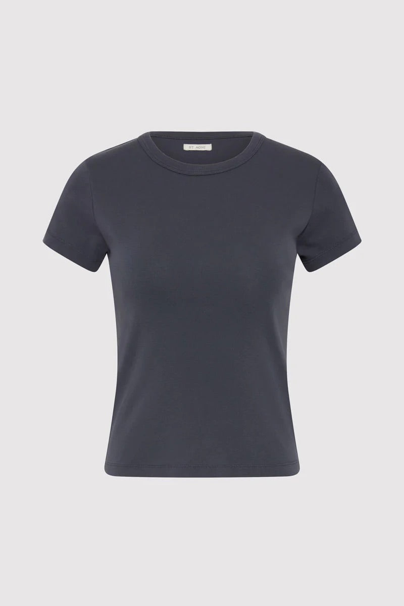 Organic Cotton Baby Tee - Storm