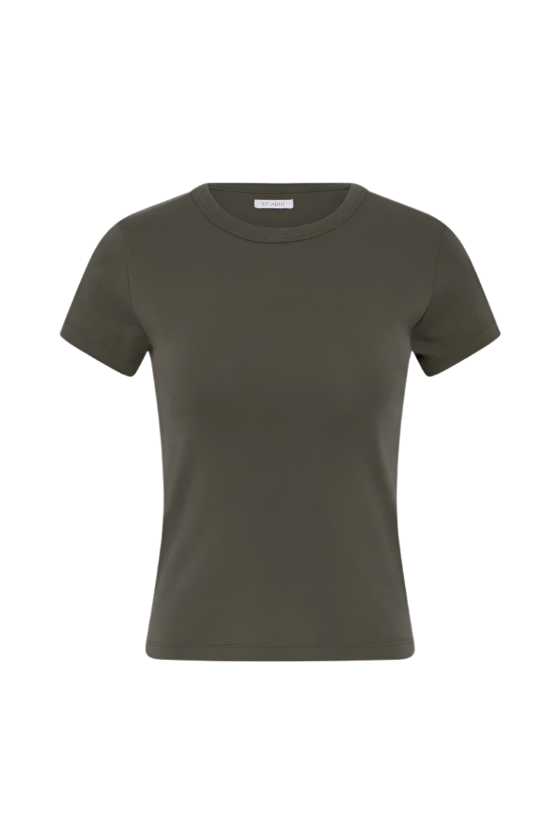 Organic Cotton Baby Tee - Khaki