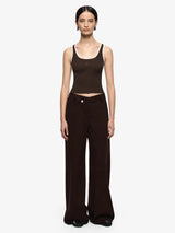 Moneta Tank - Dark Chocolate