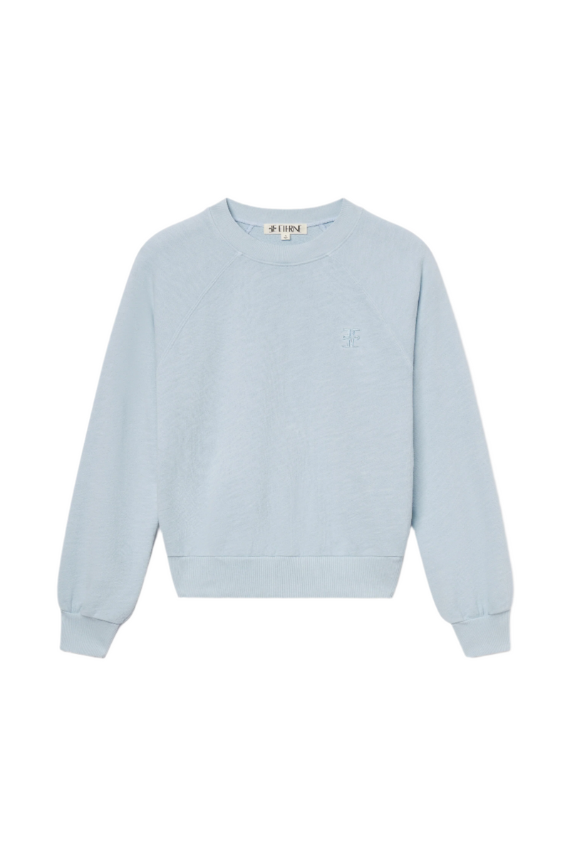 Sonny Crewneck Sweatshirt - Dusty Blue