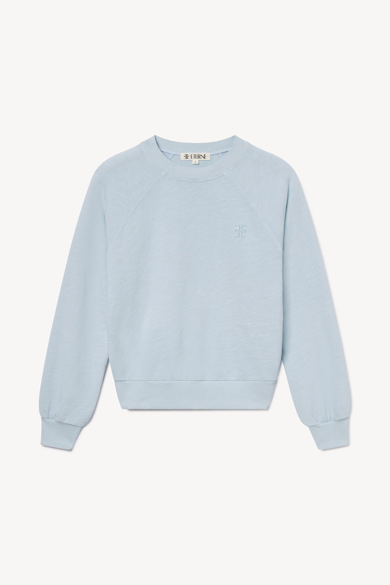 Sonny Crewneck Sweatshirt - Dusty Blue