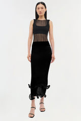 Kelso Skirt - Black - BLVD