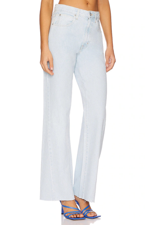 Grace Wide-Leg Twisted Seam Jeans - Hard Luck