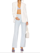 Grace Wide-Leg Twisted Seam Jeans - Hard Luck
