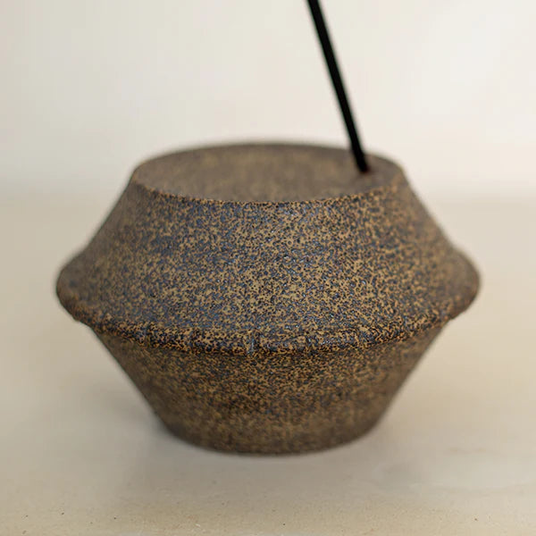 Amal Incense Holder - Speckled Iron